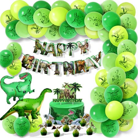 Dinosaur Birthday Party Supplies Kit For Boys, Dinosaur Party